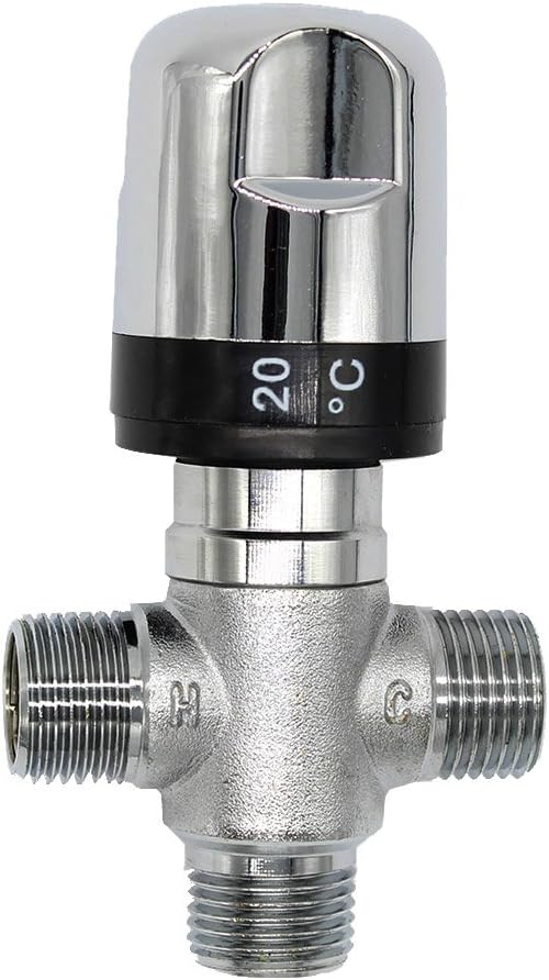 thermostatic shower taps bar outlet mixer mixing valve bathroom accessories, 1/2 pollice - Image 3