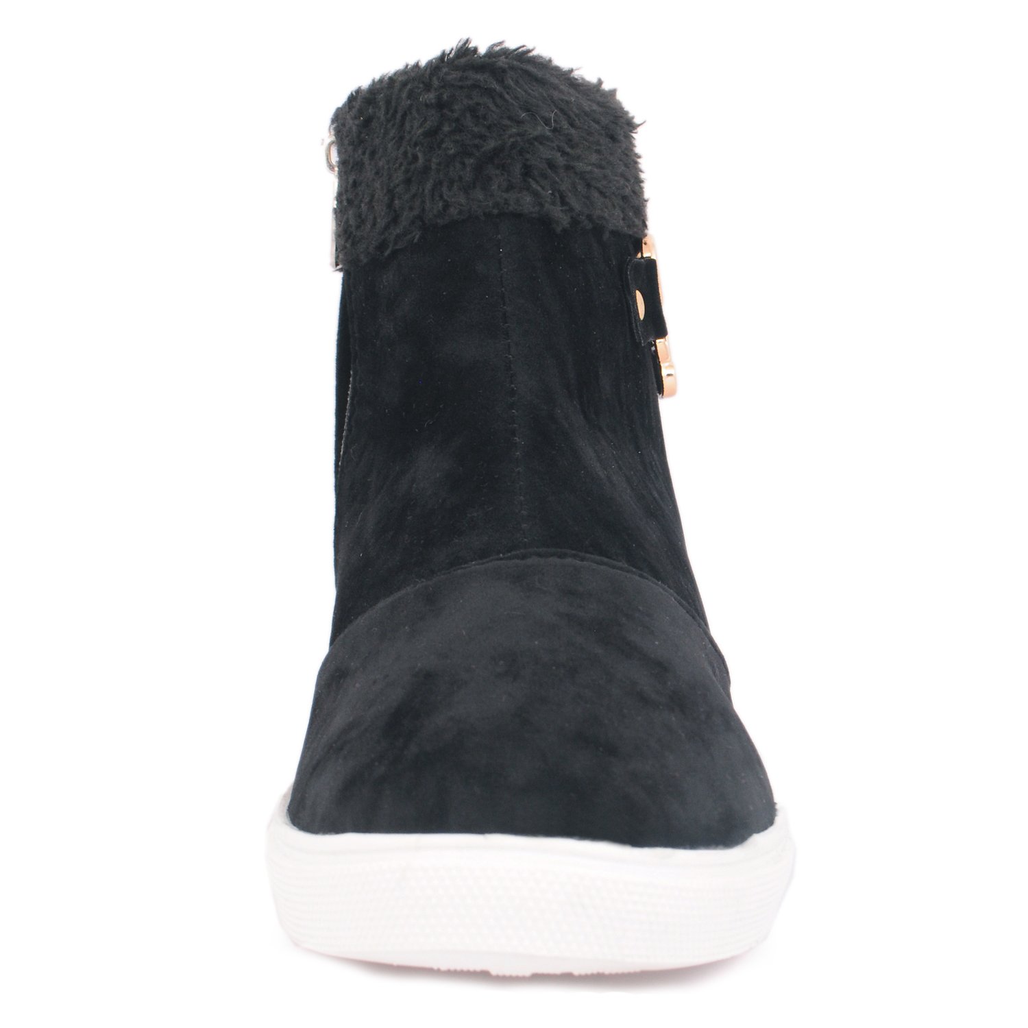 thari choice long black shoes for women and girls