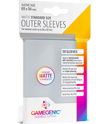 Amazon.com: Ultimate Guard Supreme UX Sleeves: 3rd Skin (50) : Toys & Games