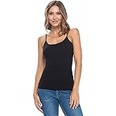 Natural Uniforms Women's Camisole Tank Top-Breathable Cotton Stretch