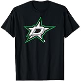 Dallas Stars Icon Black Officially Licensed T-Shirt
