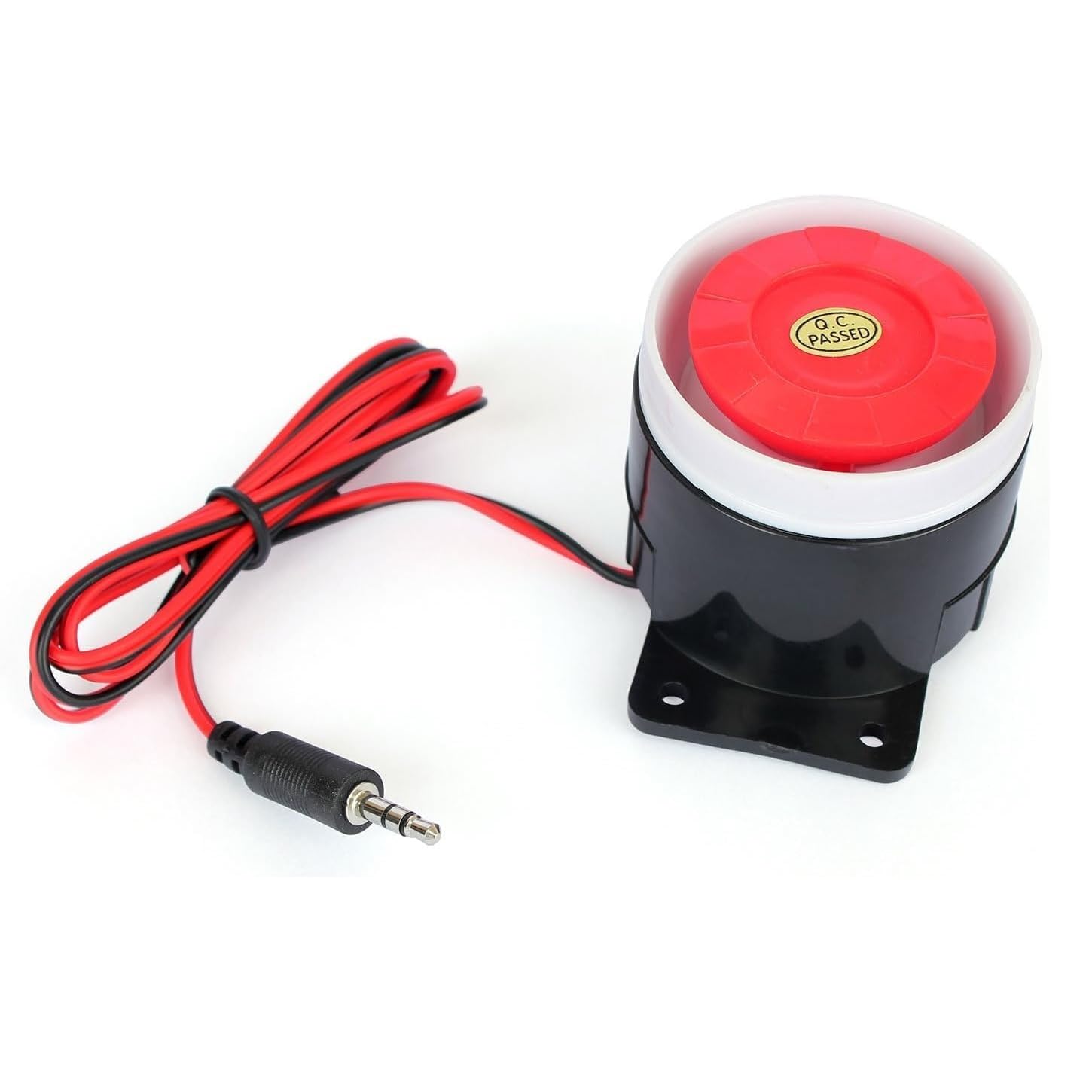 Switian Wired Mini Siren for Home Security Alarm System Horn Siren 120dB (24, Volts)