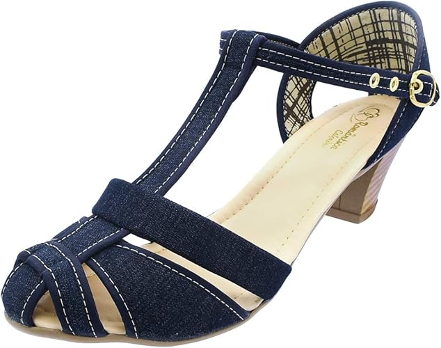 calçados salto grosso