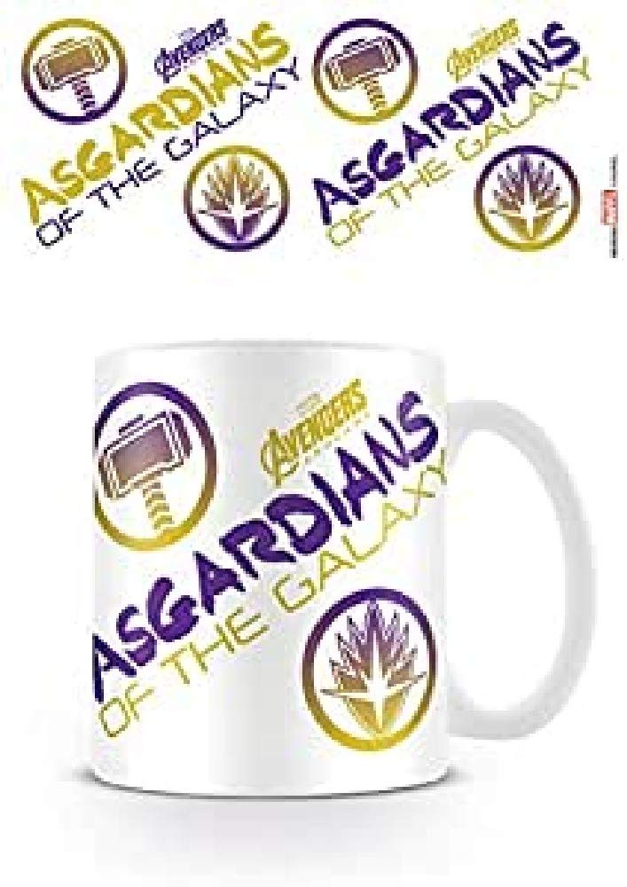 Marvel Avengers Endgame Ceramic Mug 11 oz / 325 ml - The Asguardians of The Galaxy