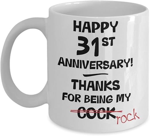 31st anniversary gift for husband