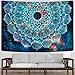 Mandala Floral Tapestry Bohemian Tapestry Fantasy Hippie Tapestry Galaxy Tapestry Mysterious Flower Tapestry Psychedelic Tapestry for Room