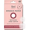 Rael Pimple Patches, Miracle Invisible Spot Cover - Hydrocolloid Acne Patch, Treatment for Breakouts, Absorbs Zits & Blemish, Korean Skin Care, 2 Sizes (48 Count)