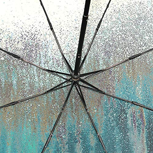 Full Automatic Portable Folding Rainy Umbrella Women Men Windproof Umbrella Printing Parapluie Paraguas