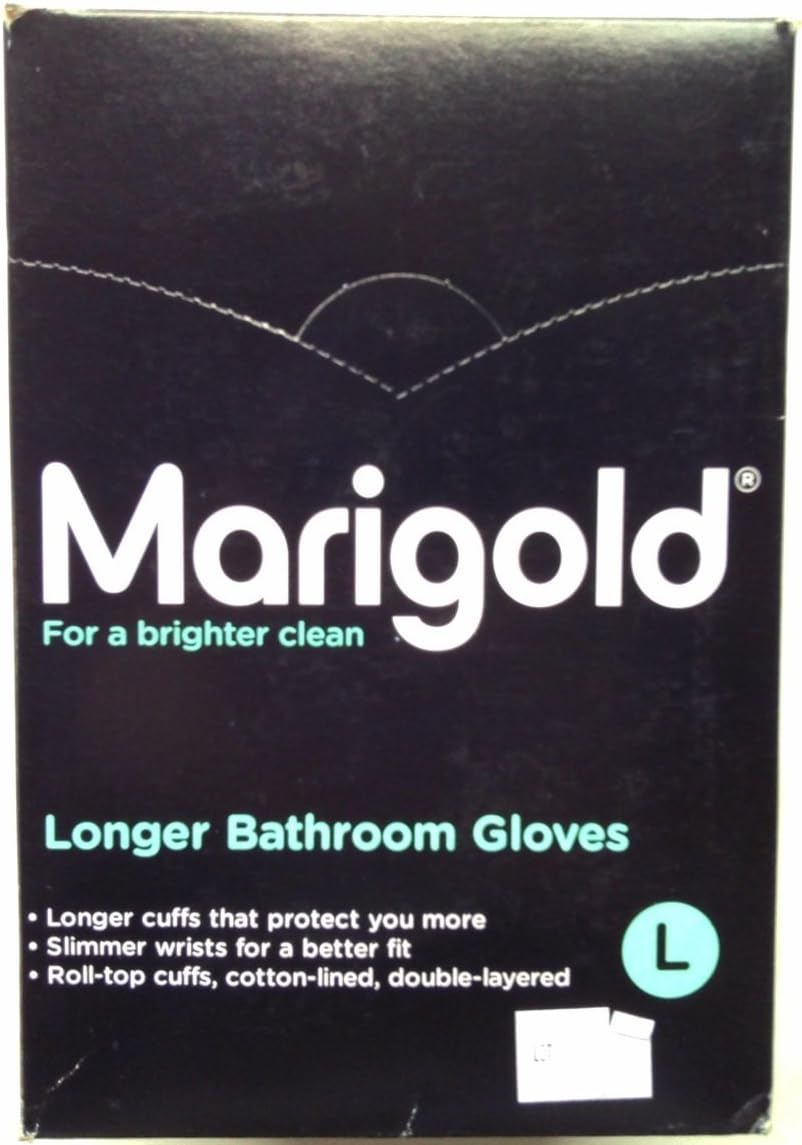 Marigold Longer Bathroom Gloves Large 3 Pairs Amazon.co.uk Kitchen & Home