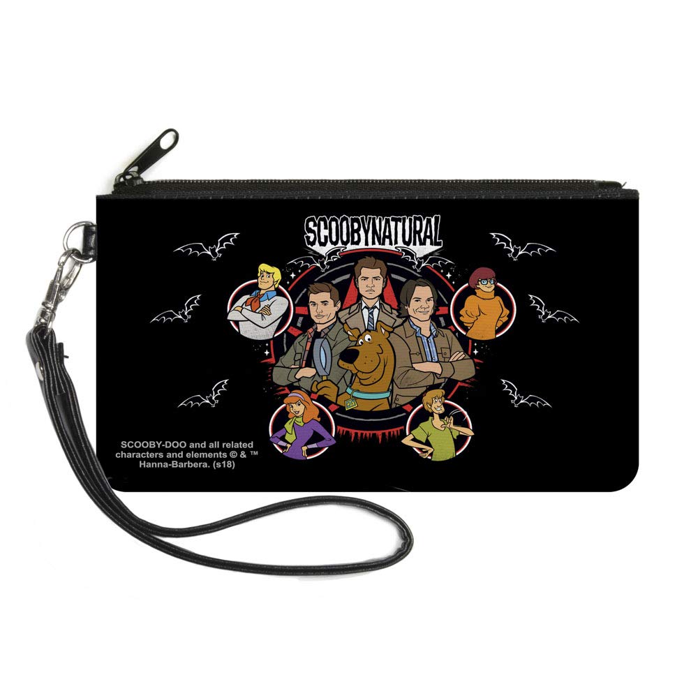 Buckle-Down Women's Standard Zip Wallet Scooby Doo Supernatural Small, 6.5" x 3.5"
