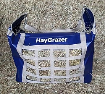 Haygrazer Bag Hay Feeder For Horses Or Ponies For Slow Feeding