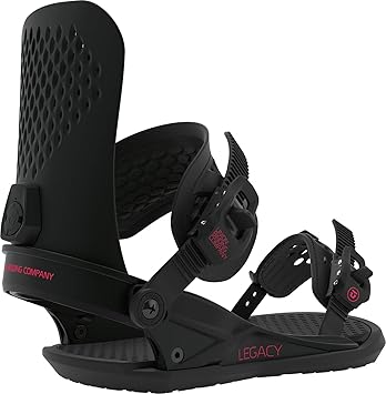 Amazon ユニオンレガシースノーボードビンディング レディース M Us 7 8 5 サテンブラック Union ビンディング