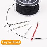 Kjzeex 16 PCS Large Eye Blunt Darning Needles for Wool Crochet Tapestry Sewing view 3