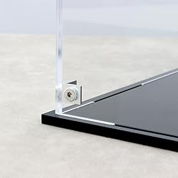 Kcgani 12 Inch Clear Acrylic Case for Display, Cube