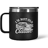 CHLJAR Father Day Gifts, 14oz Coffee Mug for Men, Tumbler Gift for Dad from Daughter, Son, Kids, Birthday Gifts for Men, Grandpa Coffee Mug, Retirement Tumbler for Dad, Husband, Elderly