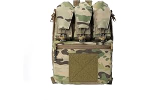 Emersongear FRO Style V5 Vest Back Panel Banger,Multifunctional YKK Zipper Extension Pouch Design