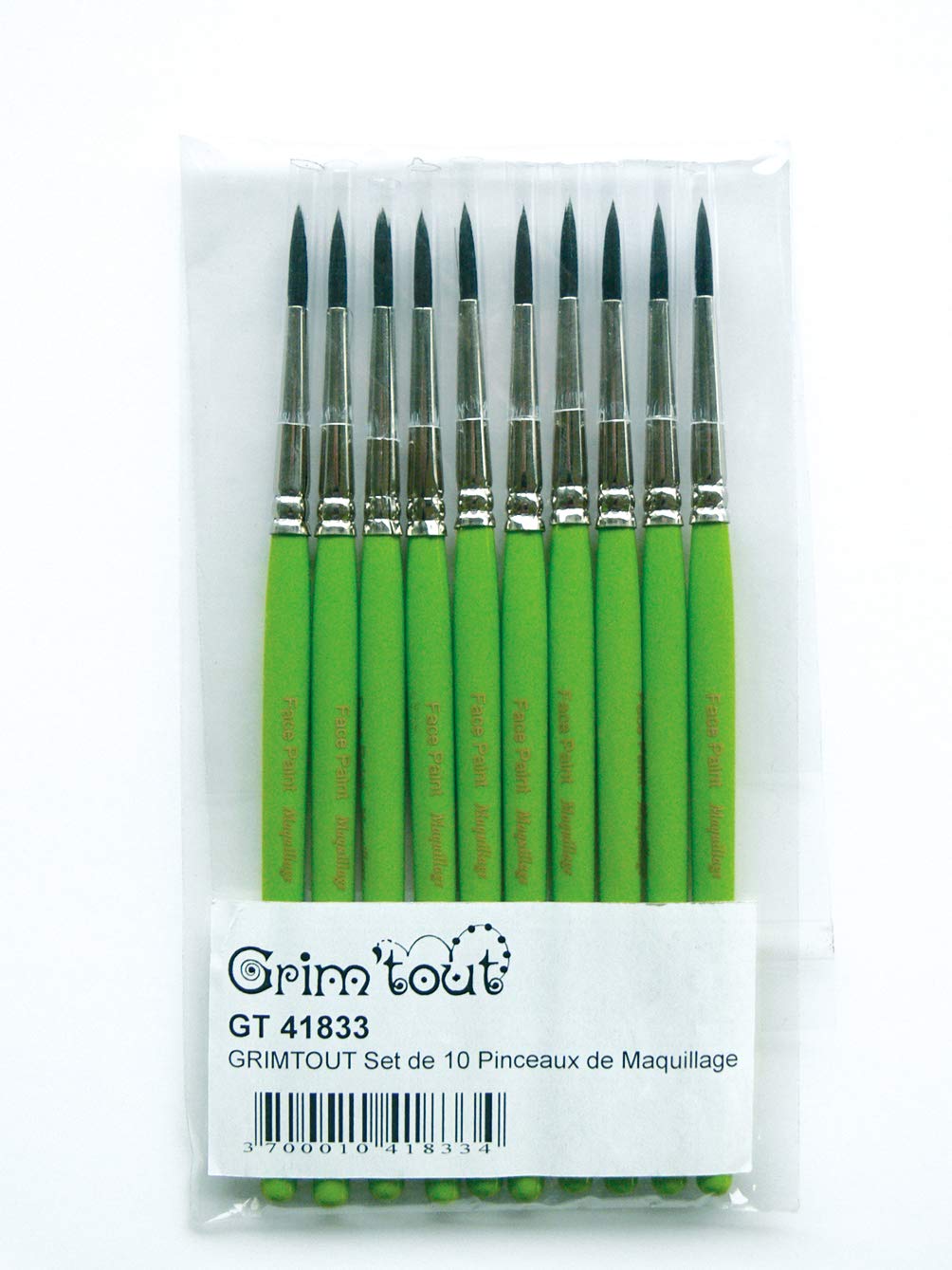 Oz International gt41833 – Makeup Brushes (Pack of 10
