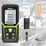 Huepar Laser Distance Measurer 120m with Angle Sensor IP54 Backlit LCD view 7