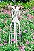 Attraction Design Antiqued Metal Weathered Metal Garden Angel Statue