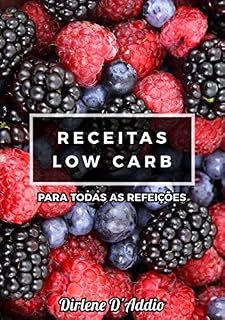 Livro Receitas low carb para todas as horas