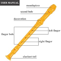 Jasenna Recorder Instrument for Beginner
