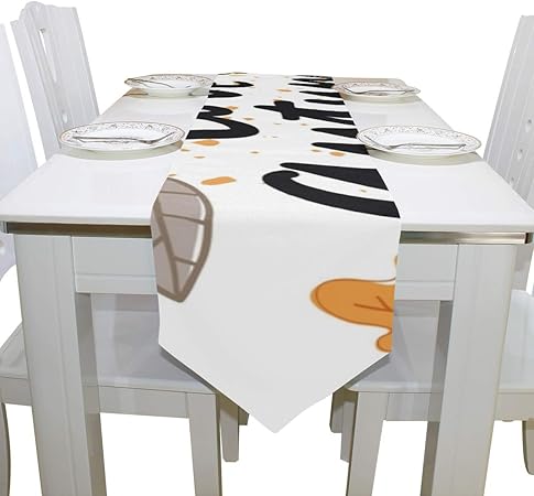 Gednix Manteles de Mesa Hola otoño Temporada de Cosecha Mesa de