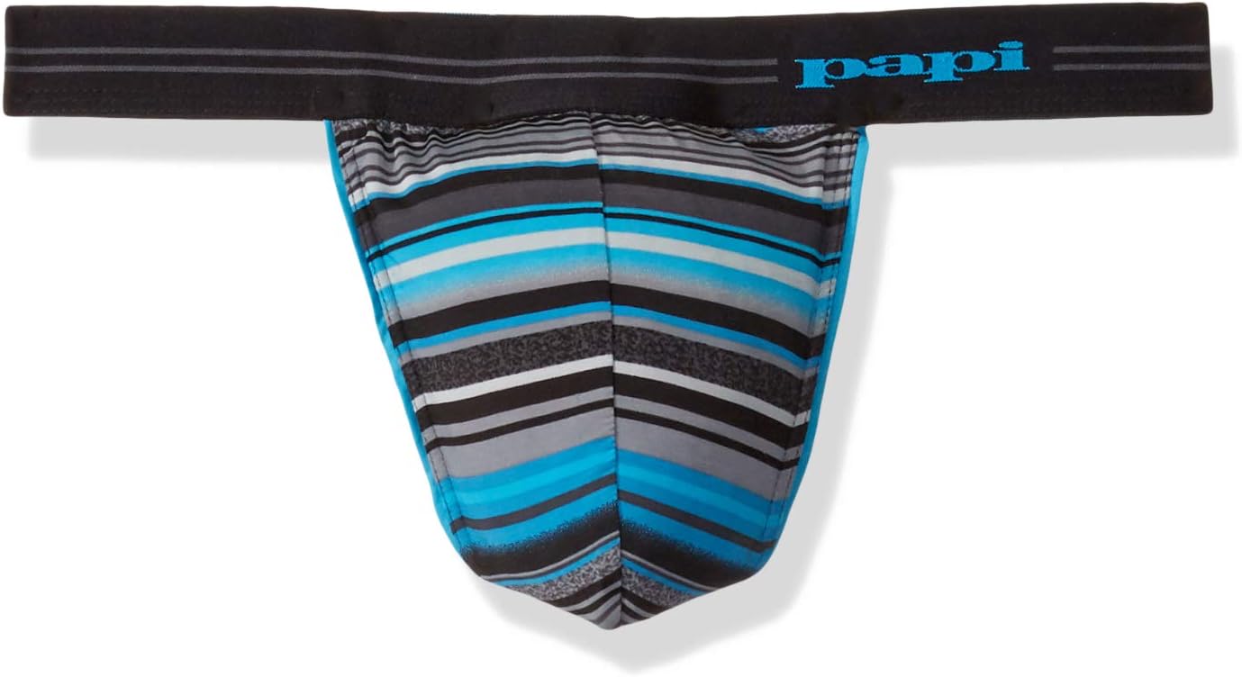 papi Men's World Tribes Microfiber Thong