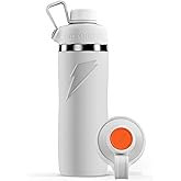 Gatorade 'Overtime' 22oz Stainless Steel Water Bottle, Twist Cap, White