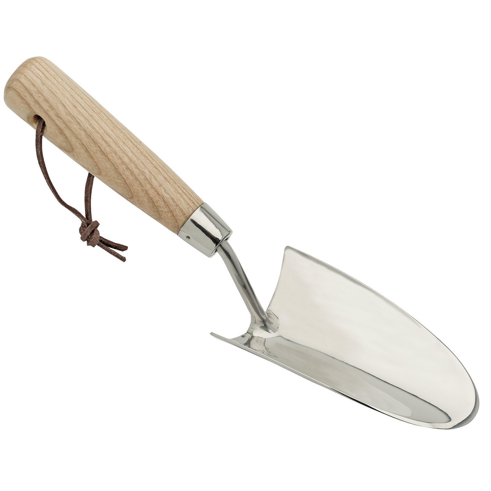Draper Heritage 99023 Stainless Steel Hand Trowel with Ash Handle