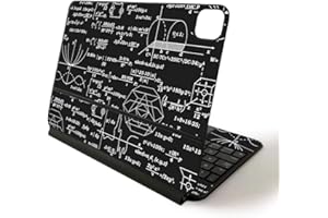 MightySkins Skin Compatible with Magic Keyboard iPad Pro 11-inch (2020) - Mathematical | Protective, Durable, and Unique Viny