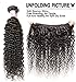 Beauty Forever Hair 8A Malaysian Jerry Curly Hair Weave 3 Bundle 100% Unprocessed Human Virgin Hair Bundle Weave Dyeable Hair Deals Natural Color 95-100g (8 10 12)