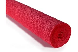 ERKANZHI Cartotecnica Rossi Crepe Paper (Red Orange（980）)