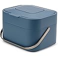 Joseph Joseph 30108 Stack 4 Food Waste Caddy with odor Filter-Sky, Countertop