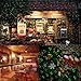Christmas Lights , Automatically Outdoor Waterproof Star Fairy Shower Magic Light Projection with Remote Control Red and Green Lighting Slide Show For Xmas, Halloween, Holiday Decoration