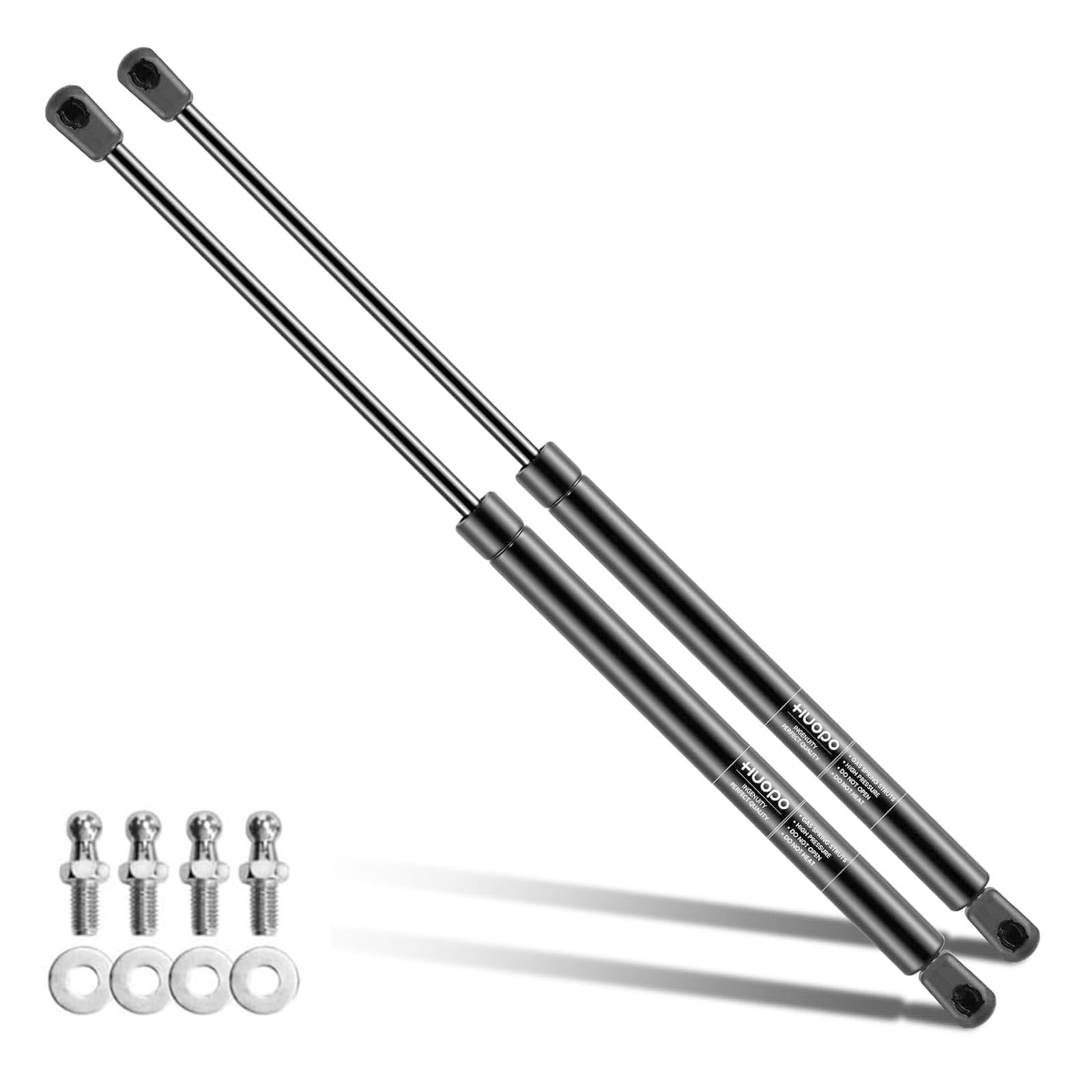 Photo 1 of 20 inch 200lb/890N Gas Shock Strut Lift Support for Tonneau Cover Camper RV Bed Basement Storage Doors Hatch Boat Lid Tool Box Custom Window Tanning Bed Struts Replacement Parts, Set of 2 by HUOPO