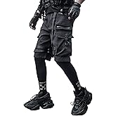 Niepce Inc Japanese Streetwear Techwear Cargo Shorts for Men