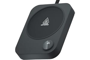 Coffee Mug Warmer, Coffee Mug Warmer for Desk with Auto Shut Off & 3 Temperature Settings, Smart Coffee Cup Warmer for Desk, 