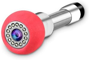 IP68 Waterproof HD Camera Head, for Industrial Sewer Cameras, with 12pcs Adjustable LEDs, for Sewer Inspection System(Replacement only for Anysun, HBUDS)