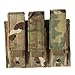 Voodoo Tactical Pistol Triple Mag Pouch, Multicam