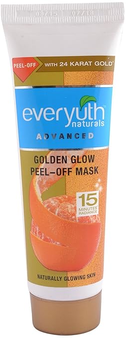 Buy Everyuth Naturals Golden Glow Peel Off Mask 90g Bottle Online At Low Prices In India Amazon In