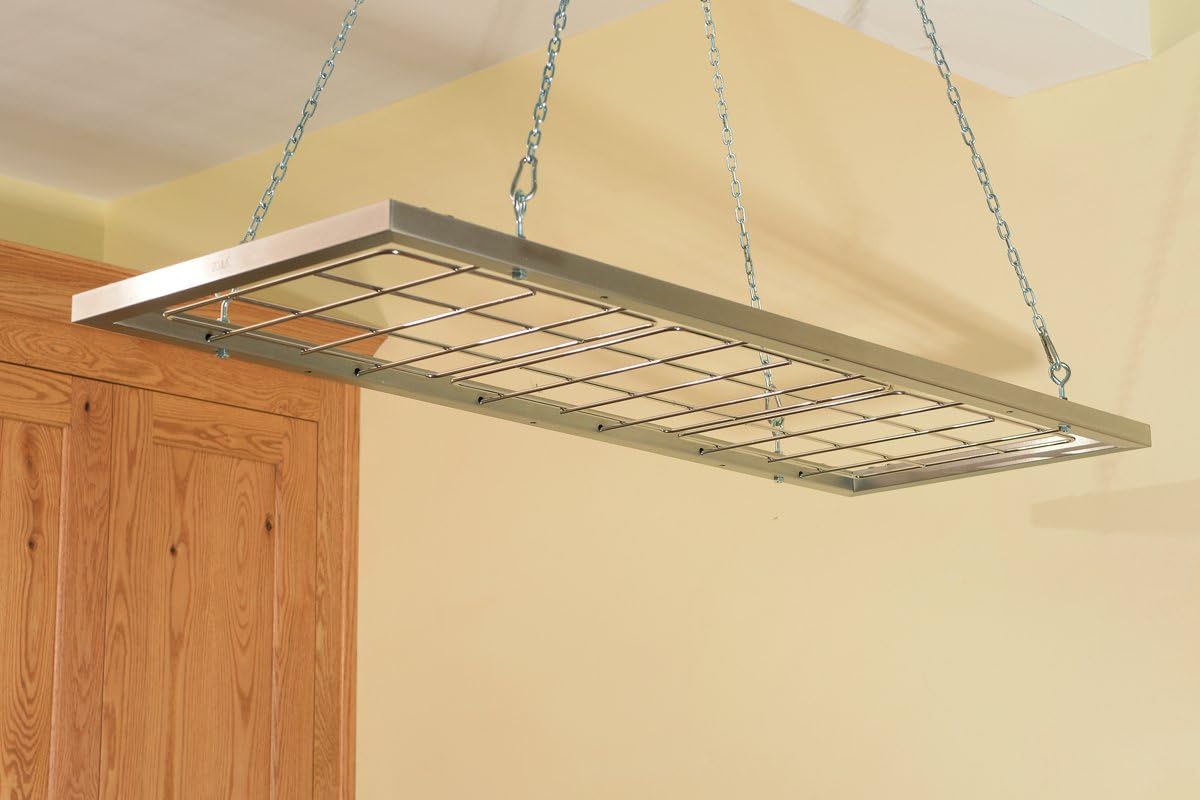 Amazon Com Zojila Putumayo Ceiling Mount Pot Hanger And Shelf