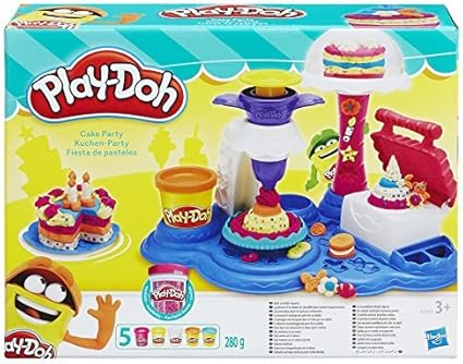 play doh cake party set