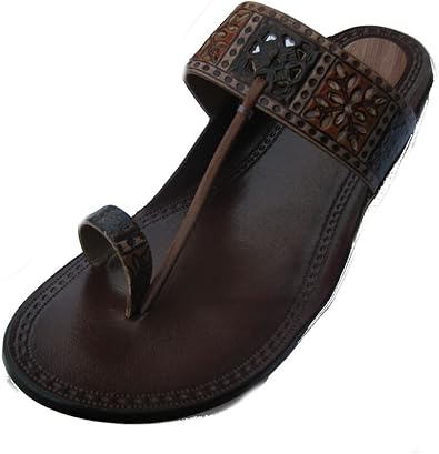 pure leather slippers
