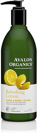 Avalon Lemon Verbena Hand & Body Lotion; With Organic Ingredients 360 ml (並行輸入品)