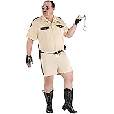Reno 911 Deluxe Plus Size Adult Lt. Dangle Costume - 2X