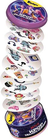 Asmodee Dobble K-Pop Demon Hunters Family Card Game 2-8 Players 15 Min view 4