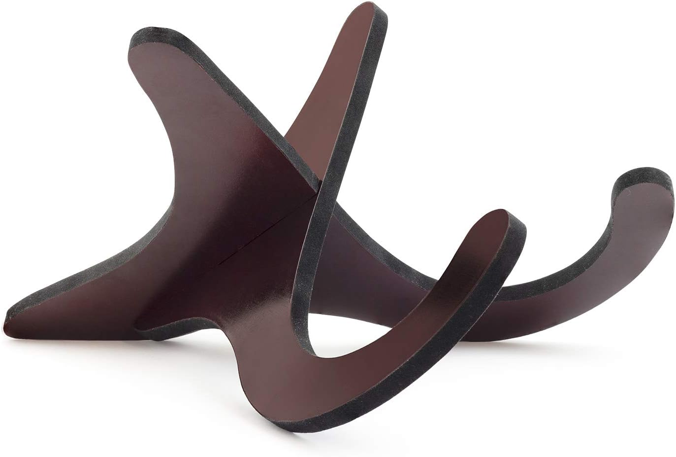 World Rhythm Ukulele Stand - Wooden Uke Stand, Detachable Stringed Instrument Holder, Mahogany, standard - Image 3