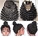 MGHNEED Curly Lace Front Human Hair Wigs With Baby Hair Pre Plucked Short Bob Wigs For Black Women Brazilian Remy Bleached Knots Glueless 13x6 150% Density (lace front wig 150% density, 12 inches)