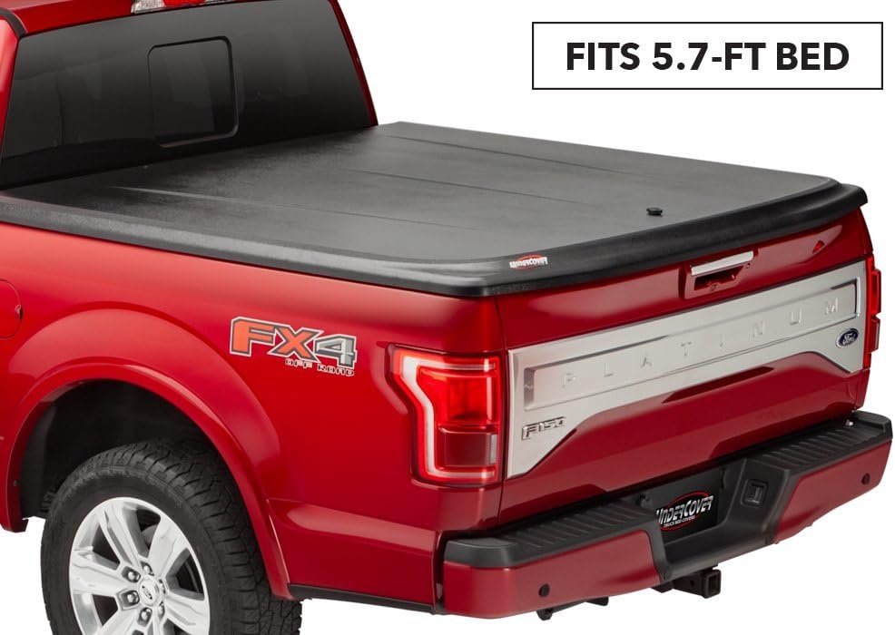 Amazon Com Undercover Se One Piece Truck Bed Tonneau Cover Uc1136 Fits 14 18 19 Ltd Legacy Gmc Sierra Limited Only 1500 2500 3500 5 8 Bed Automotive