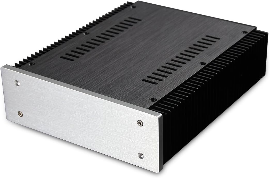 Douk Audio Aluminum Chassis HiFi Case Amplifier Enclosure DAC Cabinet DIY Box_UK